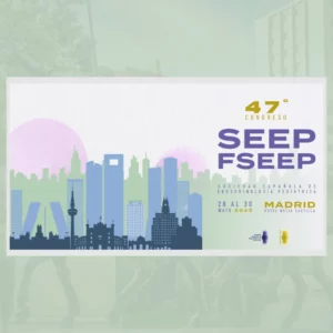 Imagen promocional del 47º Congreso SEEP 2025 en Madrid.